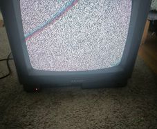 mitsubishi 14" crt tv