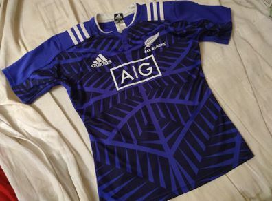 Adidas All Blacks Rugby Jersey Size M