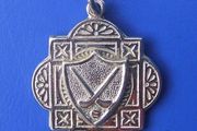 A vintage Irish sports medal - camogie or hurling (1970s or earlier)