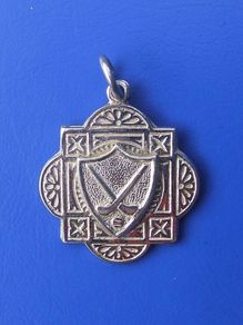 A vintage Irish sports medal - camogie or hurling (1970s or earlier)