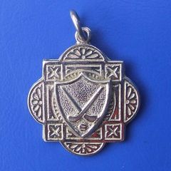 A vintage Irish sports medal - camogie or hurling (1970s or earlier)