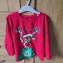 Christmas reindeer  top & pajamas Image 4