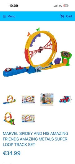 Marvel spidey loop track