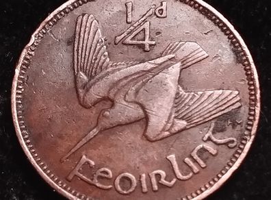 #827 - Ireland - 1941 - Farthing - KM.9