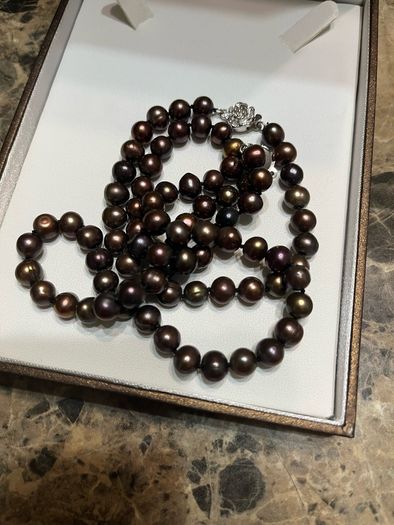 pearl necklace set