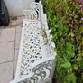 Cast iron garden bench Image 3