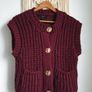 Zara Sleeveless Cardigan Size Medium Image 4