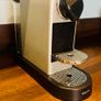 Nespresso Citiz Krups coffee machine with milk frother. Image 2