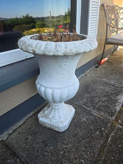 stone planters