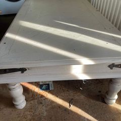 Coffee table solid mahogany