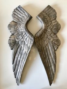 Angel wings (wall art)