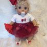 Reborns By Laura.  Christmas Sweetie Pie & Free Gift!! 16inch, Weighted, Mini Reborn Doll. Image 4
