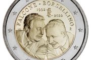 Italy 2 Euro Commemorative Coin 2022  - Falcone And Borsellino. Uncirculated.