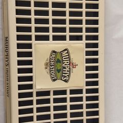 Murphys vintage plastic drip tray ,,collectors item, cream colour,,hard to come by ,,price includes post to anywhere in Ireland thank you, sold as is