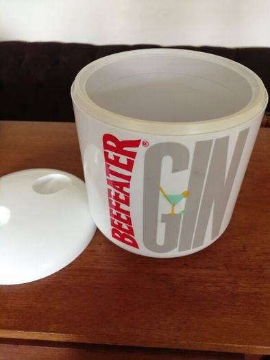 Vintage Beefeater Gin Ice Bucket Made in England