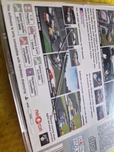 Toca Touring car Championship PlayStation1 Ps1 PlayStation2 Ps2 games Original