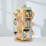 Mesasilla Solid Wood Rotating Bookshelf for Kids - 360 Degree Home Library Image 9