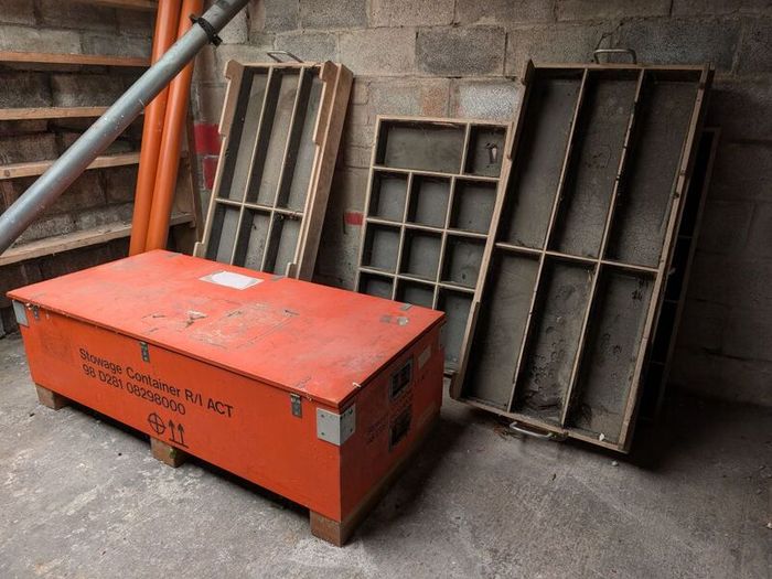 Stoage Containers x 2 with inserts