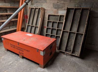 Stoage Containers x 2 with inserts