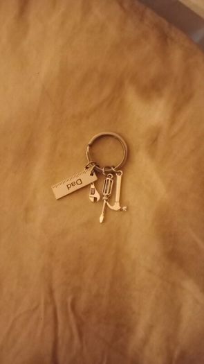 Dad Keyring
