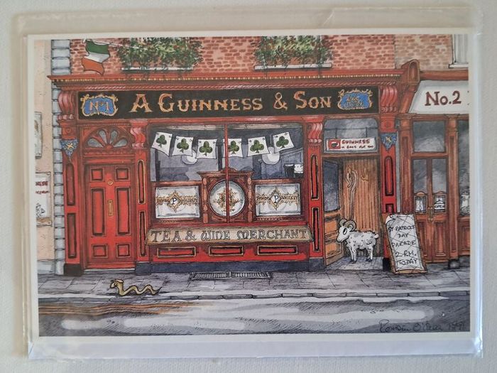 Roisin O' Shea Greetings Cards x 5