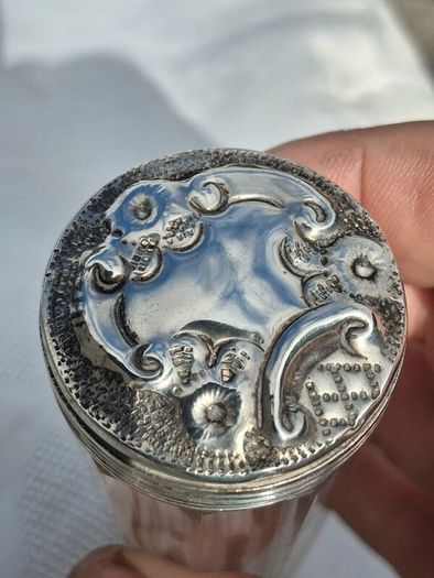Sterling Silver Art Nouveau Dressing Table Set