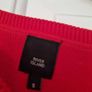 Red jumper Frill detail Image 3