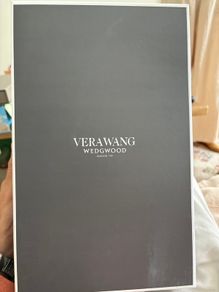 Vera Wang champagne flutes & photo frame