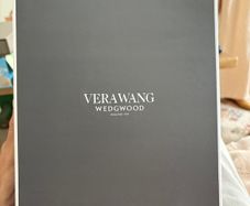 Vera Wang champagne flutes & photo frame