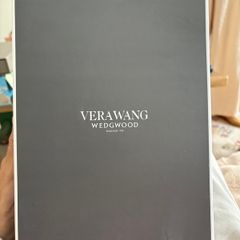 Vera Wang champagne flutes & photo frame