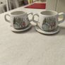 set of two Wedgwood Peter Rabbit sippy cups and saucers (or mini soup bowls!) Image 3
