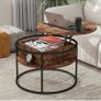 Round Coffee Table,Lift Top Coffee Tables for Living Room Image 9