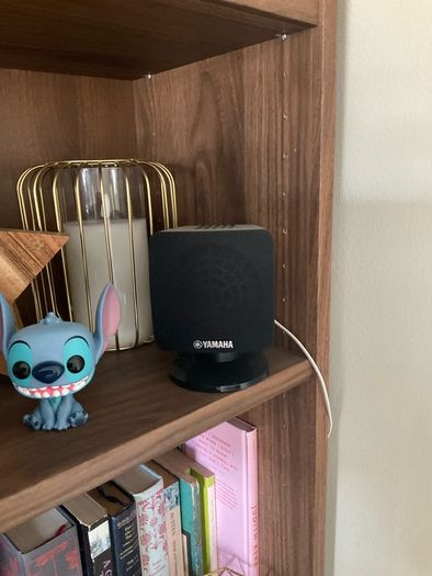 Yamaha reciever and surround sound.