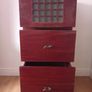 Oak Solid wood Tollboy Chest of drawers Image 6