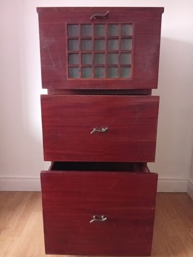Oak Antique Quality Sturdy Tollboy Chest of drawers