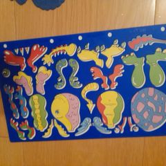 Art stencils.