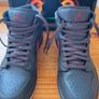 Air Jordan 1 Mid Anthracite Gym Red (Authentic) - Size UK 9 / EU 44 Image 5
