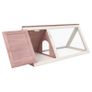 Animal Rabbit Cage Brown Wood Image 3