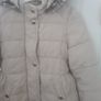 M&S cream fleece lined snug coat. Image 2