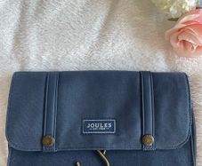 Joules Hanging Toiletry Wash Bag Navy Cosmetic bag