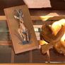 Rare Vintage Rhobard Rhonya Rhodesia Teak and Copper Sable Antelope Mounted Plaque Image 6