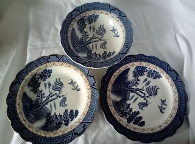 Booths "Real Old Willow" Plates and Bowl
