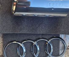O.e exhaust tail pipe and logo