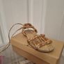 Girls Zara Wrap rope Sandles x 2 Image 3