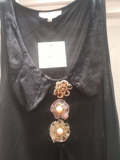 River Island Black vest