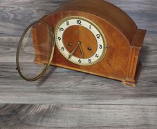 Vintage Junghans chiming mantle pendulum clock made in Germany