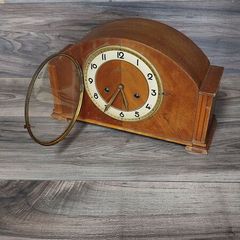 Vintage Junghans chiming mantle pendulum clock made in Germany