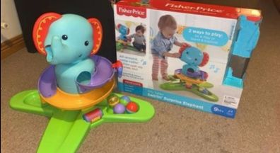 Fisher Price Silly Safari Swirlin' Surprise Elephant