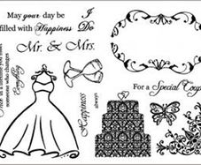 Wedding Stamp set - Make your own stationary!
