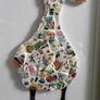 Handmade Framed Duck Pique Assiette Mosaic Image 3